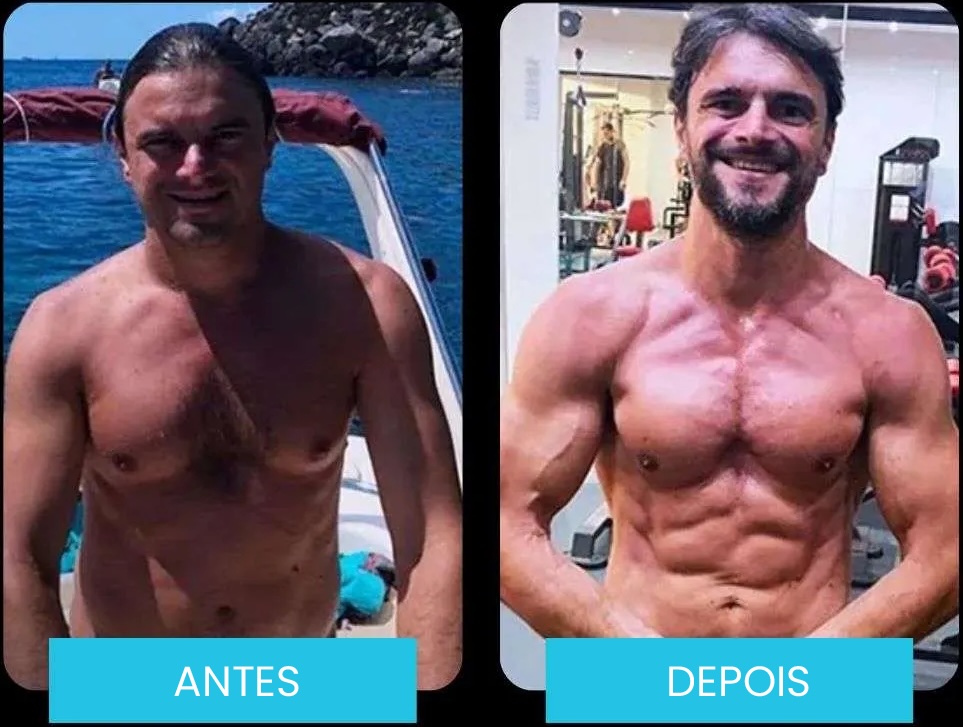Antes e depois